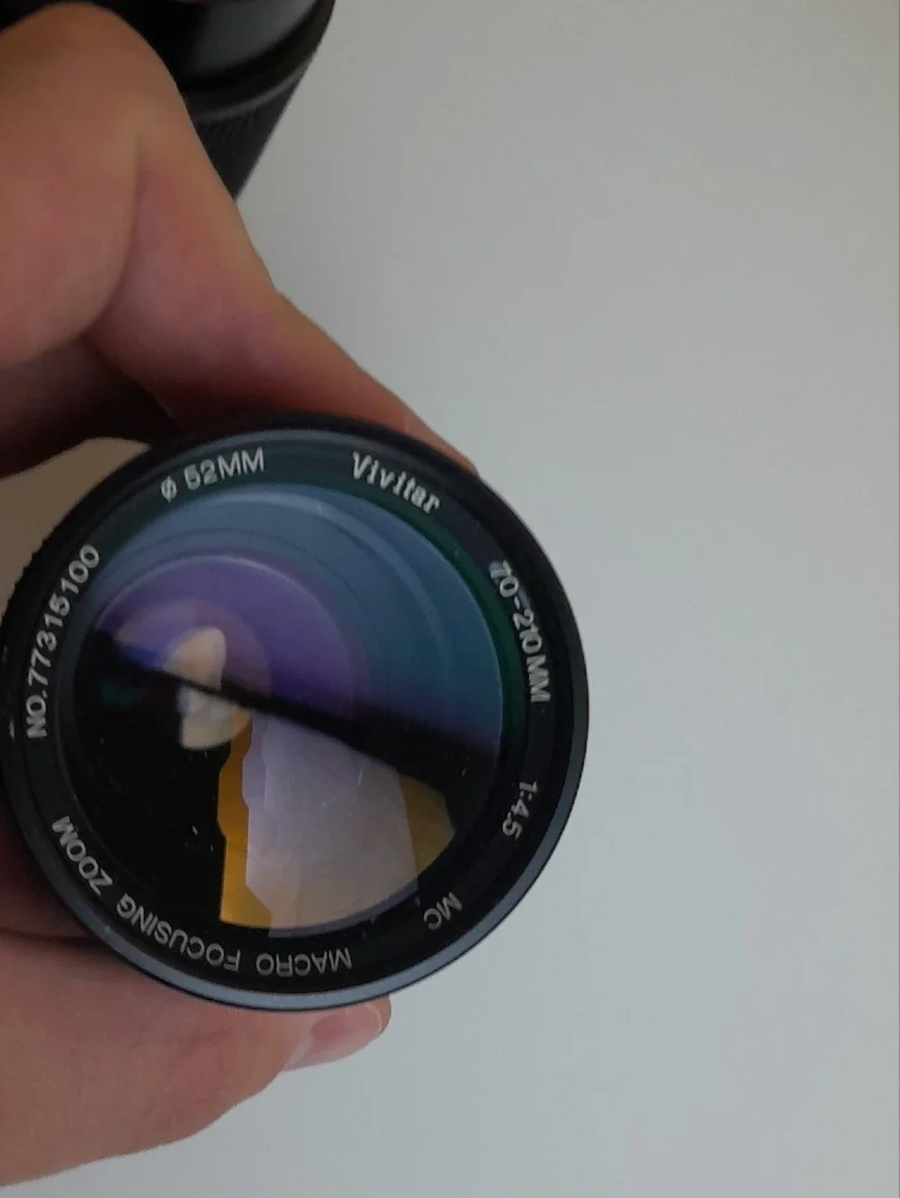 Vintage Cannon Manual Focus Telephoto Macro Lens Pair - Black